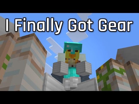 How I Progress in a Superflat World (No Mining)