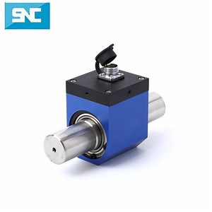 [Hot Item] Slip Ring Type Rugged Inline Rotary Torque Transducer 200nm 300nm 500nm Dynamic Rotating Torque Sensor