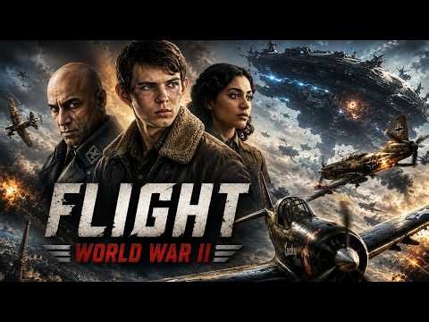 Flight World War II | Full Movie in French | Faran Tahir & Robbie Kay 4K