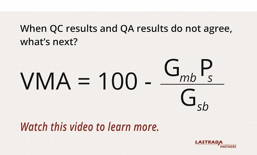 Understanding VMA: Comparing Two Results from the Same Asphalt Sample