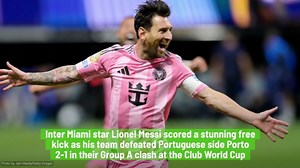 Messi Scores Free-Kick To Lead Miami To Victory Over Porto