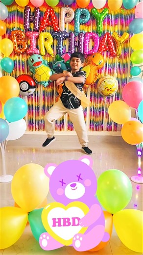 Happy Birthday Dance I Aaj Ki Party Song I Birthday Song Dance #dance #birthday #shorts