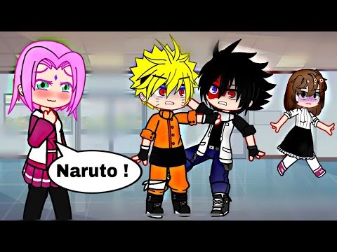 “He fights For me 😍” || Naruto Sakura ❤️ || Gacha Club meme