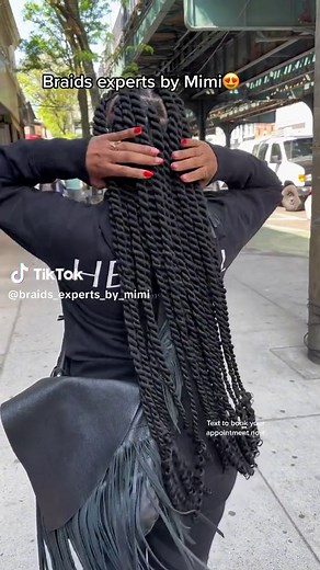 Big Twist Braids: Jumbo Knotless Styles in NYC