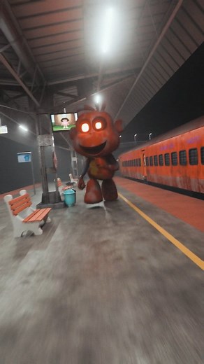 Inverse Dynamics on Instagram: "Started with the idea to build something and decided to create a kind of eerie railway station. #blender #blender3d #b3d #blenderrender"