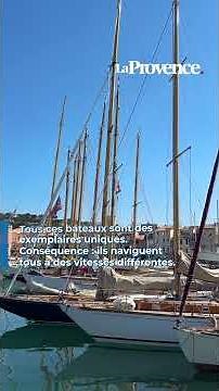 Les vieux gréements ont pris possession de la baie de Cassis pendant trois jours