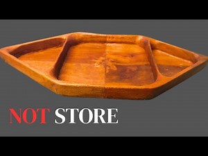 Everyone Ignores This Wood... But I Built The Most Unique Tray