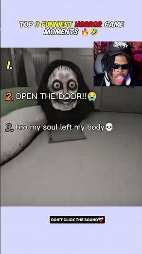 Top 3 Funniest Horror Game Moments (I'M SCREAMING!)#horrorgame #funnygameplay #ytshorts
