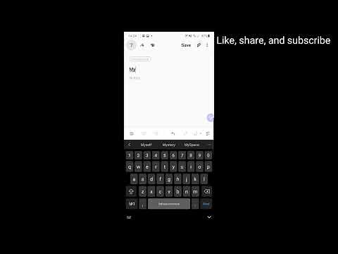 Samsung Notes: How To Create Checklist