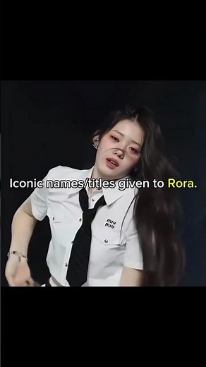 Iconic titles/names given to RORA.#rora #babymonster #kpop #fypシ゚viral #trending #goviral #trend