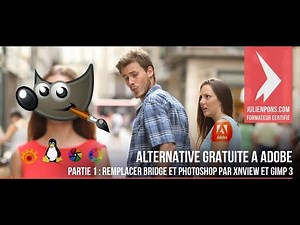 Tuto Alternatives gratuites à Adobe Creative Cloud Partie 1- XnView et Gimp