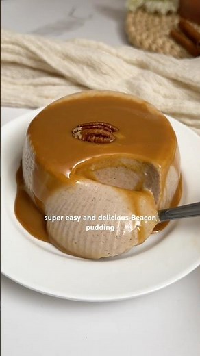 Maple Pecan Pudding ✨ #shorts #easyrecipes