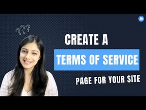 How to create Terms of Service Page for your WordPress Website?