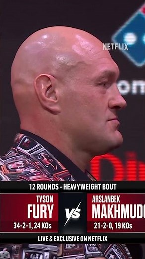 Tyson Fury and Arslanbek Makhmudov FACE OFF