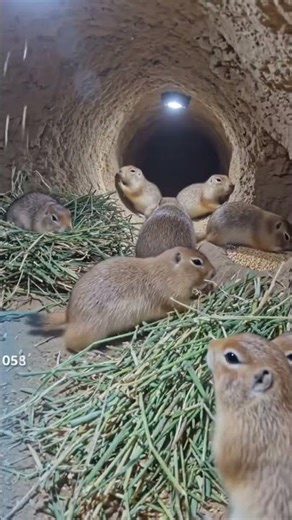 Real Prairie Dog POV From Deep Underground Tunnels #viralvideo #wildlife #shortsviral