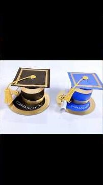Diy Graduation Day Cap Gift Box / Graduation Day gift ideas #diy #graduationcap #shorts #giftbox