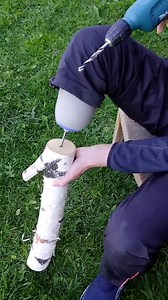 That chainsaw got too close for comfort 😳 | LADbible Australia