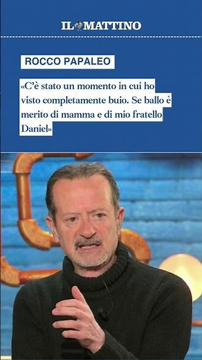 Rocco Papaleo: «Sono stato un papà debole e accondiscendente. Mia mamma era molto ansiosa»