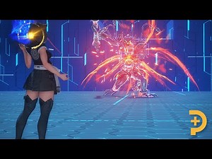 [PSO2:NGS] Quarterstaff 1193.0% Te/Fi/A 1:01.858 (Update: Now 1:00.506)