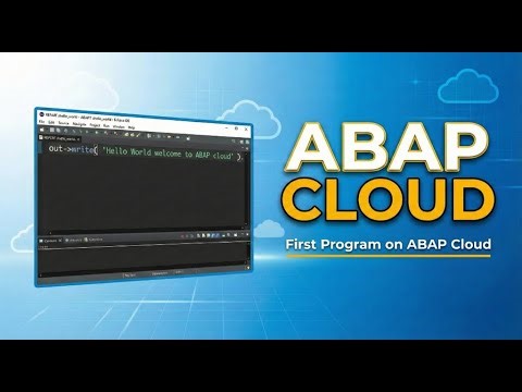 ABAP Cloud Tutorial for Beginners | Create Package, Transport Request & Hello World