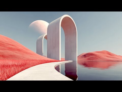 Roselight Arches | Radiant Ambient Soundscape | Ambient Sleep Music for Meditation, Study & Calm