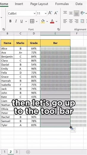 Excel Casing Bar (Fill Handle): Use Repeat & Auto-Fill Functions Efficiently #exceltips #exceltricks