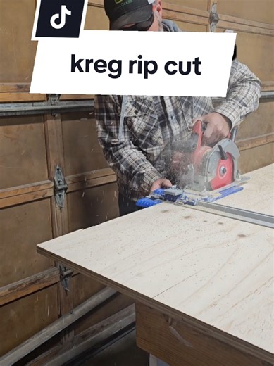 Easy Plywood Cutting with Kreg Tool Rip-Cut