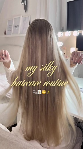 My ✨ Hair Wash Routine for Blonde, Long Hair
