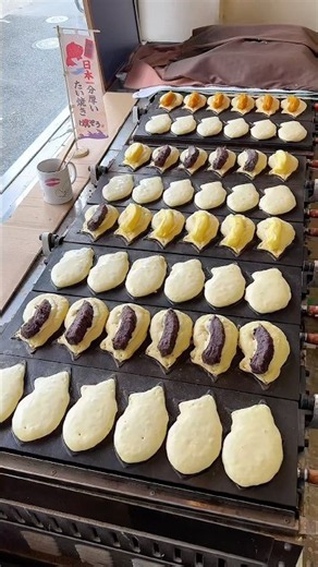 👇日本一分厚いたい焼き密着👇