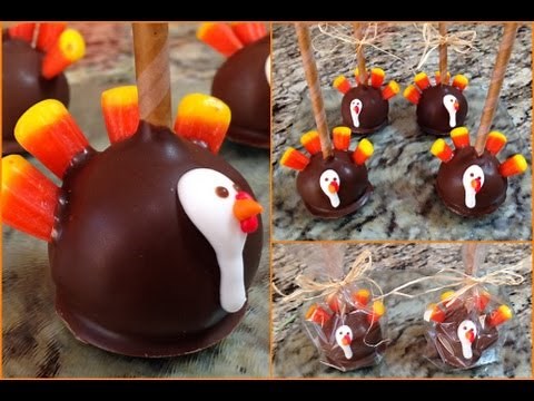 Thanksgiving Turkey Cake Pops (How To)