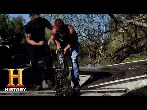 Swamp People: R.J. Takes On a 10-Footer (S7, E1) | History