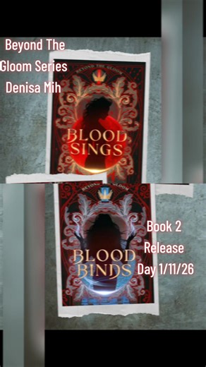 It's Release Day For Blood Binds - Denisa Mih #BloodBinds #BlopdSings blurb: IN BLOOD WE TRUST. IN BLOOD WE'RE BOUND. IN BLOOD WE FALL. An heir with nothing left but rage... Aurora, in need of her Creator’s power, heads straight into the Republic that has marked her for death, while the Shepherd, a conscious commander of Stalker legions, grows stronger with every kill. Crowns and stolen thrones can wait. Her usurper can rot. Because without Dracula's help, the creature hunting her guild will dro