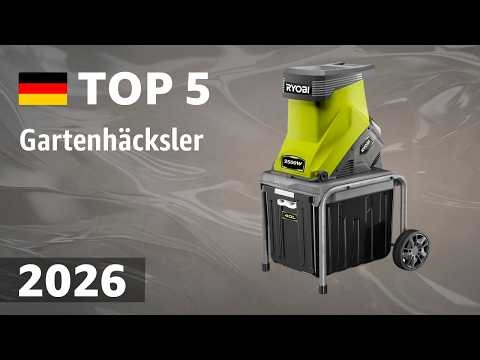 TOP—5. Beste Gartenhäcksler. Test & Vergleich 2026