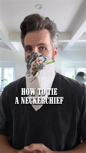 George Laboda | How to tie a neckerchief. Introduced by Robert Baden-Powell, the founder of the Scouts, the neckerchief was originally designed as a... | Instagram