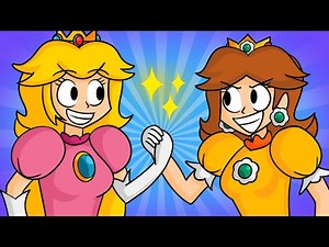Peach and Daisy are BESTIES