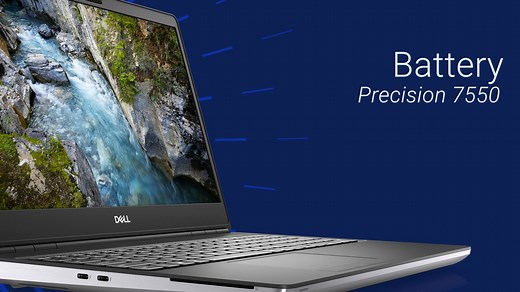 How to Replace the Battery on Precision 7550