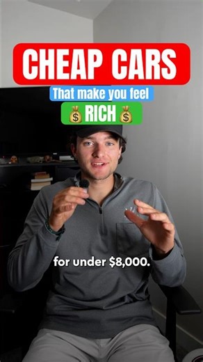 Budget Cars That Scream Luxury (Under $8K)