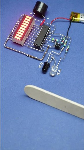 ir proximity #scienceproject #electronics #shorts #experiment