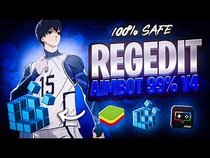 REGEDIT GRATIS COM 99% AIMBOT V4 + AIMLOCK SAFE😱 A MELHOR REGEDIT PARA TODOS EMULADORES 🔥ANTI BAN