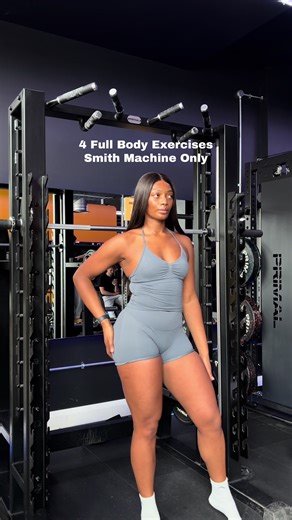 4 Full-Body Exercises with the Smith Machine