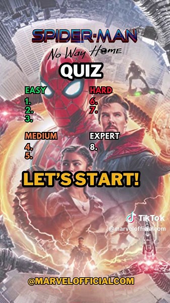 Spider-Man: No Way Home Ultimate Quiz Challenge
