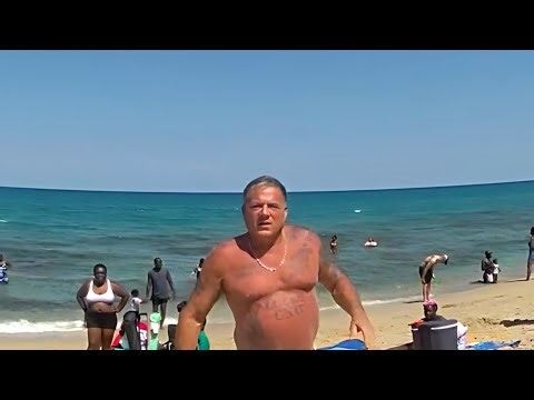 Man Terrorizes Family At The Beach, Gets Karma