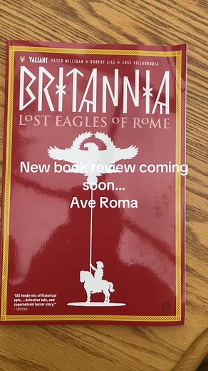 Britannia: Lost Eagles of Rome arrived today and I will have a review video up in the next few days. Ave Roma! #comics #comicbook #valiant #rome #roman #sabaton