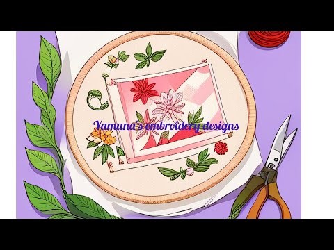 Double layer cutwork in electric sewing machine