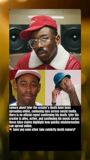 tyler the creator death rumors explained
