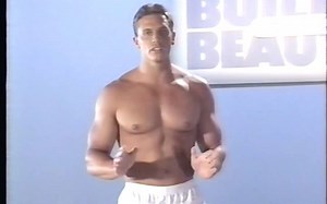 1980s Fitness Model Workout Clips Muscle Flex Big Pecs & Nipples