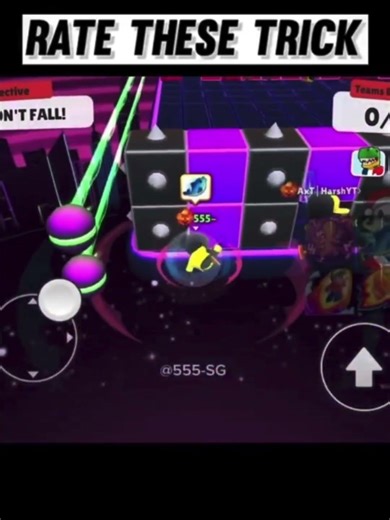 Rate These Tricks In Stumble Guys🏆🥵😱 #shorts