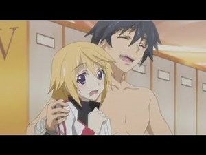 Infinite Stratos Charlotte Doesn't Want Take a Shower Together With Ichika (English Dub)