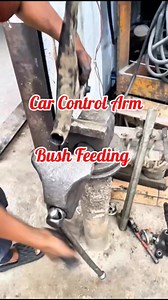 Car Control Arm Bush Feeding! #controllarm #bush #armbush #armbushing #rxmechanic #fypシ゚ | Rx Mechanic