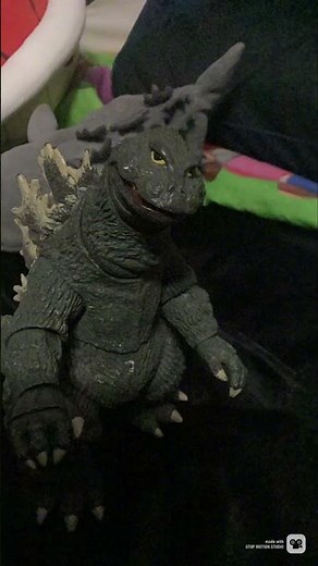 Godzilla (1962) vs Showa Hedorah | Stop motion animation